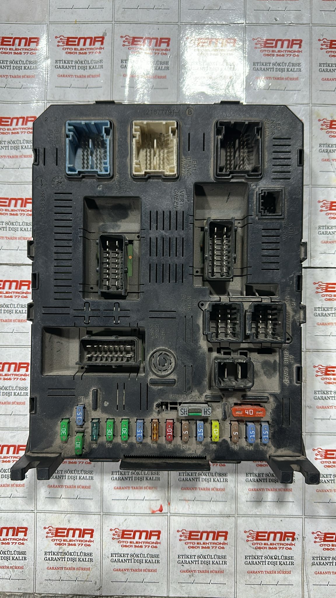 CITROEN C4 PEUGEOT 307 BSİ BEYNİ  9661940480 96 619 404 80